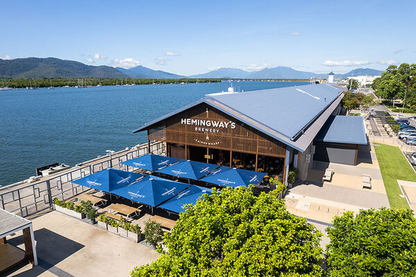 Hemingway's Brewery Cairns Wharf venue